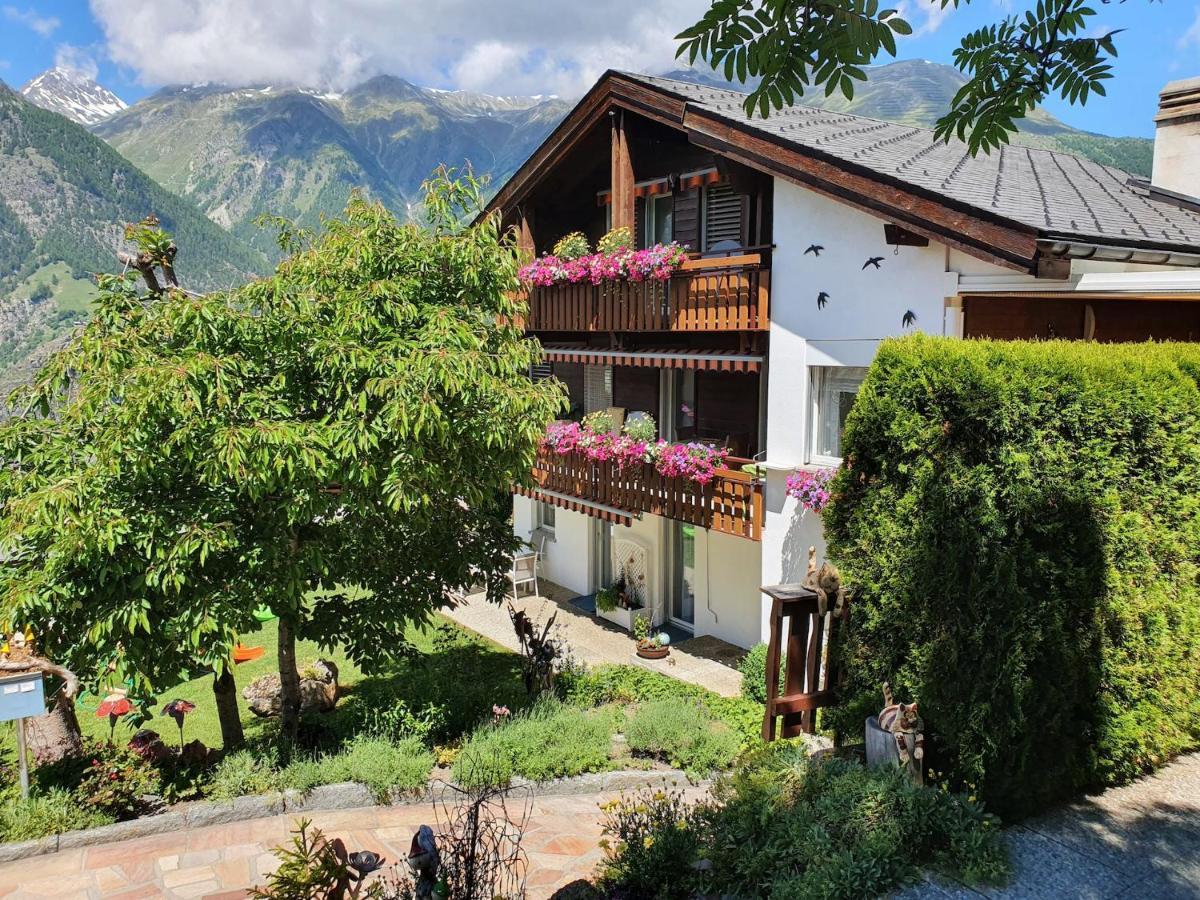 Chalet Schneevogul Grächen Exteriér fotografie