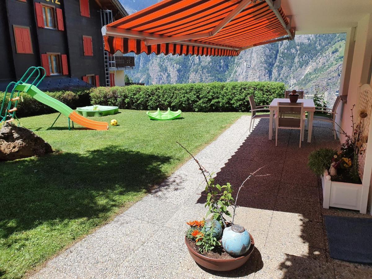 Chalet Schneevogul Grächen Exteriér fotografie