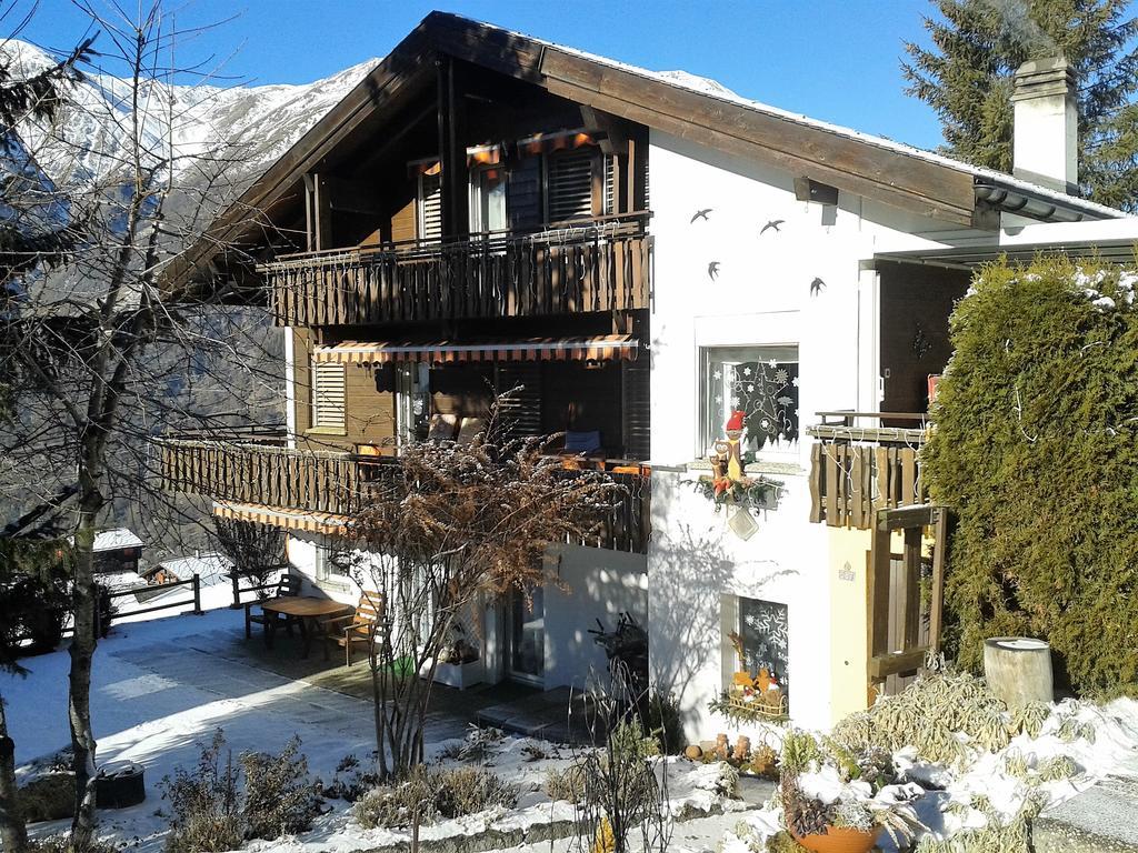 Chalet Schneevogul Grächen Exteriér fotografie