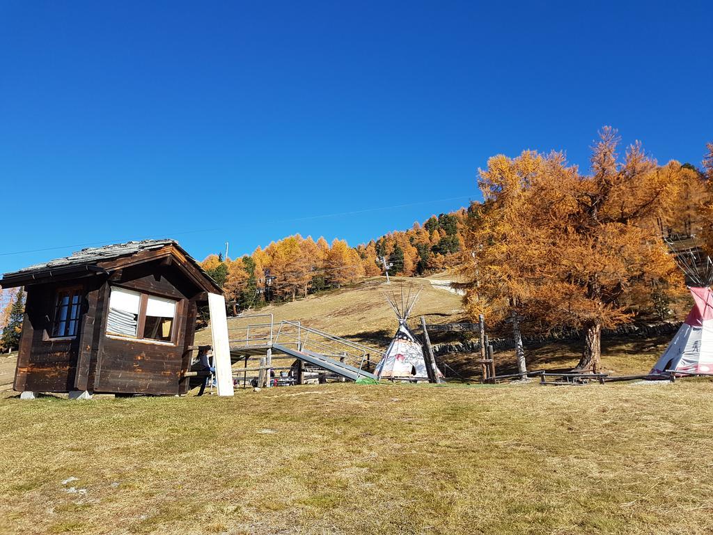 Chalet Schneevogul Grächen Exteriér fotografie